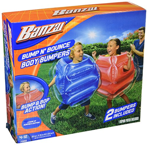 Banzai LYSB01B1X3USS-TOYS Garden Toy Bump n Bounce Body 2 Bumpers Included by von BANZAI
