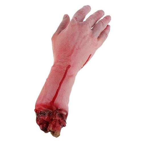 Banziaju Gebrochener Arm, Arm gebrochener Hand Horror blutiger realistischer Streichtrick für Aprilscherz Halloween Party Requisiten (gebrochener Arm) Requisite von Banziaju