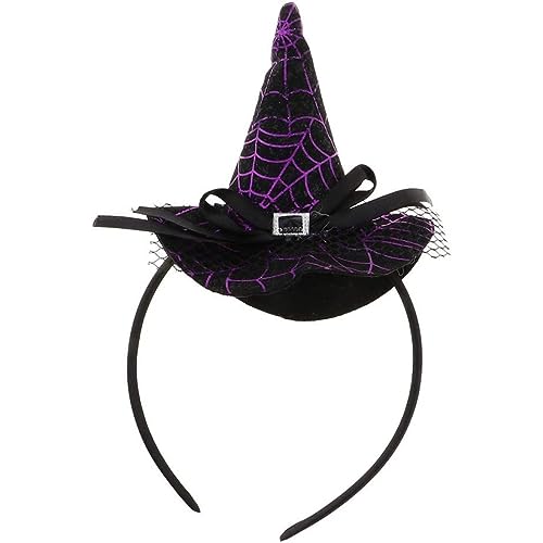 Halloween DecorationHalloween Stirnbänder Spinnen Witch Hüte Stirnbandzubehör Party Charaktere Cosplay Kostümzubehör von Banziaju