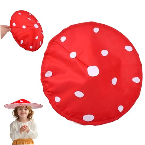 Banziaju Pilzhut, Kinder Pilzhut Cosplay 16 Zoll wunderbares rot/weiß von Banziaju