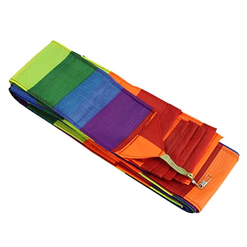 Banziaju Regenbogen Kite Schwanz, Kite -Schwanz 10m Chemie Fasertuch Drachen Bunte Streamer Floating Stunt Kite Accessoires Kite Schwanz Banziaju Regenbogen Kite Schwanz, Kite -Schwanz 10m Chemie Fasertuch Drachen Bunte Streamer Floating Stunt Kite Accessoires Kite Schwanz von Banziaju