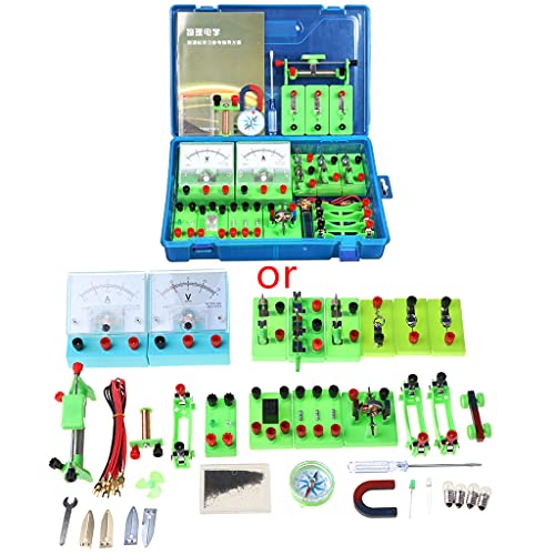 BaoFufc Lab Basic Circuit Learning Starter Kit Elektrizität & Magnetismus Experiment Elektronik Erkunden Elektromagnetisches Experiment BaoFufc Lab Basic Circuit Learning Starter Kit Elektrizität & Magnetismus Experiment Elektronik Erkunden Elektromagnetisches Experiment von BaoFufc