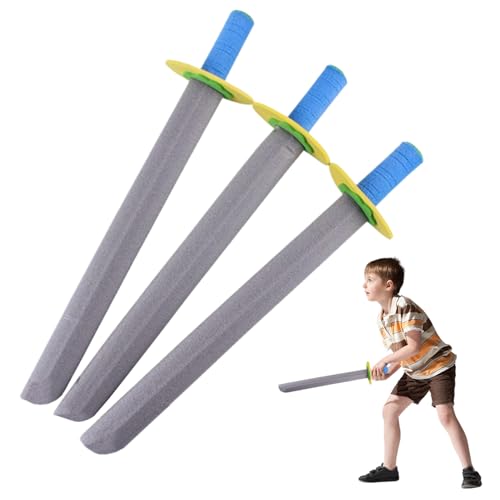3pcs/Set Foam Schwert 20,5 Schwerter für Kinder Eva Foam Schwert Spielzeugschwert tun Spiel Spielzeug Set Foam -Schwerter für Spielen Spielzeug für Jungen Mädchen, Schwerter für Kinder, Spielzeugsc 3pcs/Set Foam Schwert 20,5 Schwerter für Kinder Eva Foam Schwert Spielzeugschwert tun Spiel Spielzeug Set Foam -Schwerter für Spielen Spielzeug für Jungen Mädchen, Schwerter für Kinder, Spielzeugsc von Baobiutin