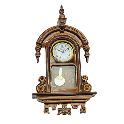 Baoblaze 1/12 Puppenhaus Miniatur Modell römische Uhr Wohnzimmer Möbel Spielzeug Landschaft liefert Zubehör Spielzeug Schlafzimmer Vintage Wanduhr Dekor, Stil a Baoblaze 1/12 Puppenhaus Miniatur Modell römische Uhr Wohnzimmer Möbel Spielzeug Landschaft liefert Zubehör Spielzeug Schlafzimmer Vintage Wanduhr Dekor, Stil a von Baoblaze