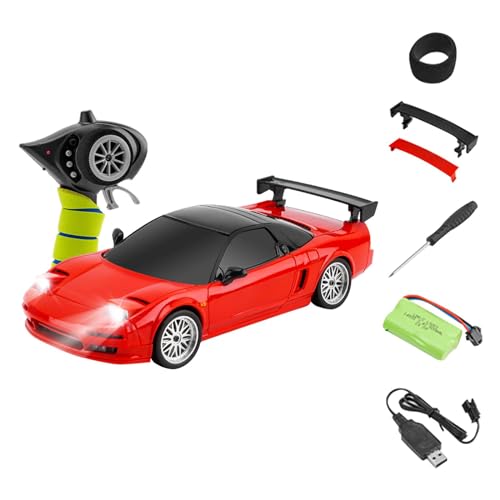 Baoblaze 1/18 Hochgeschwindigkeits-Modellfahrzeug und Fernbedienung mit Lichtern, Allrad-Sport-Spielzeugauto für Erwachsene ab 6, 7 und 8 Jahren, Jungen von Baoblaze