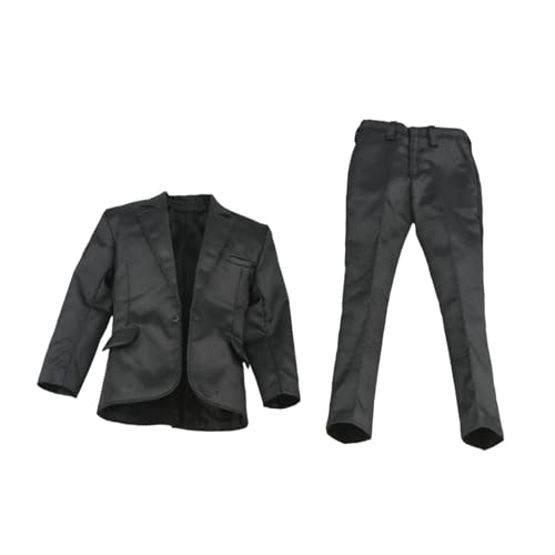 Baoblaze 1/6 Maßstab Männliche Kleidung Anzug Outfit Kostüm Outfit Stilvolle DIY Puppe Dekoration Cosplay Jacke Hose für 12" Männliche Action Figur Baoblaze 1/6 Maßstab Männliche Kleidung Anzug Outfit Kostüm Outfit Stilvolle DIY Puppe Dekoration Cosplay Jacke Hose für 12" Männliche Action Figur von Baoblaze