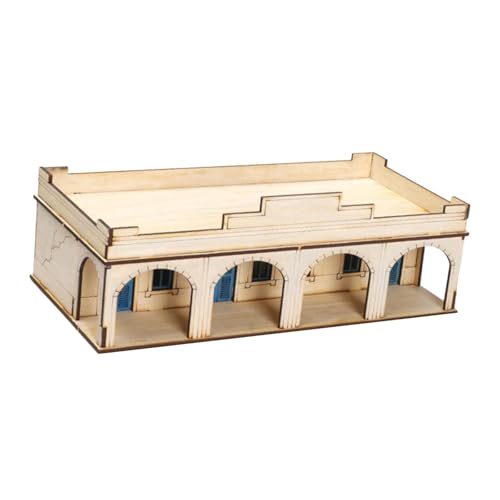 Baoblaze 1/72 Holzarchitektur-Bausätze, DIY-Gebäude, 3D-Puzzle, Sandtisch, kreatives Holzhausmodell für Erwachsene und Kinder, Landschaftslayout, Kuppeltür Baoblaze 1/72 Holzarchitektur-Bausätze, DIY-Gebäude, 3D-Puzzle, Sandtisch, kreatives Holzhausmodell für Erwachsene und Kinder, Landschaftslayout, Kuppeltür von Baoblaze