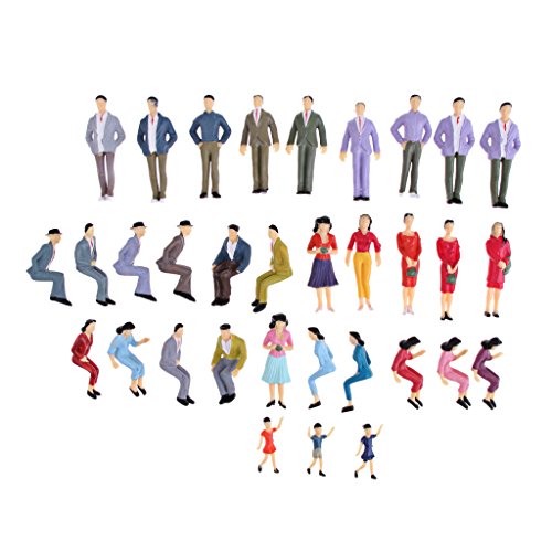 Baoblaze 1:25 Maßstab Gemalte Menschen Modell Figuren Baoblaze 1:25 Maßstab Gemalte Menschen Modell Figuren von Baoblaze
