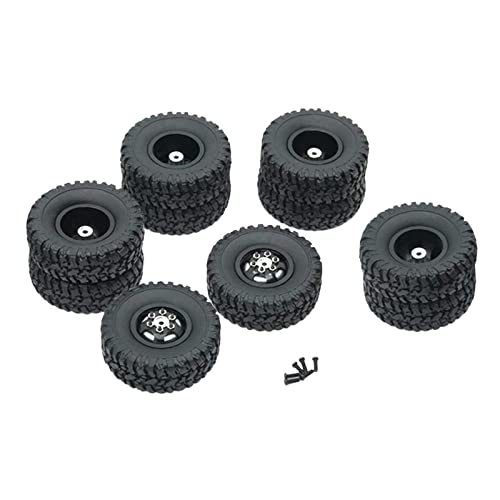 Baoblaze 10 Stück RC-Car im Maßstab 1:16 Short Course Reifen Radsätze für WPL B16 B36 Zubehör, Schwarz Baoblaze 10 Stück RC-Car im Maßstab 1:16 Short Course Reifen Radsätze für WPL B16 B36 Zubehör, Schwarz von Baoblaze