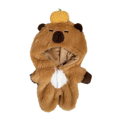Baoblaze 15 cm große Plüsch-Puppenkleidung, süß, Plüsch-Puppenzubehör, Anziehsachen, weich, modisch, DIY Capybara-Overall, Kuscheltier-Zubehör Baoblaze 15 cm große Plüsch-Puppenkleidung, süß, Plüsch-Puppenzubehör, Anziehsachen, weich, modisch, DIY Capybara-Overall, Kuscheltier-Zubehör von Baoblaze
