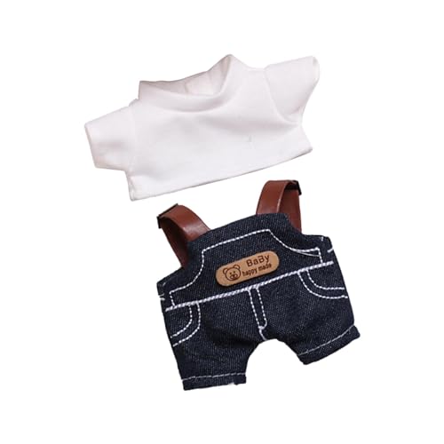 Baoblaze 17 cm Plüsch-Puppenkleidung, Puppenkleidung, Foto-Requisiten, stilvoll, Kuscheltierkleidung, Bequeme Cartoon-Kostüme, Puppen-Outfits, 2-teiliges Set Baoblaze 17 cm Plüsch-Puppenkleidung, Puppenkleidung, Foto-Requisiten, stilvoll, Kuscheltierkleidung, Bequeme Cartoon-Kostüme, Puppen-Outfits, 2-teiliges Set von Baoblaze