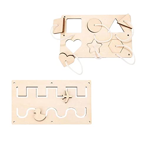 Baoblaze 2X Montessori Busy Board DIY Zubehör Material Lernen Shape Matching Baoblaze 2X Montessori Busy Board DIY Zubehör Material Lernen Shape Matching von Baoblaze