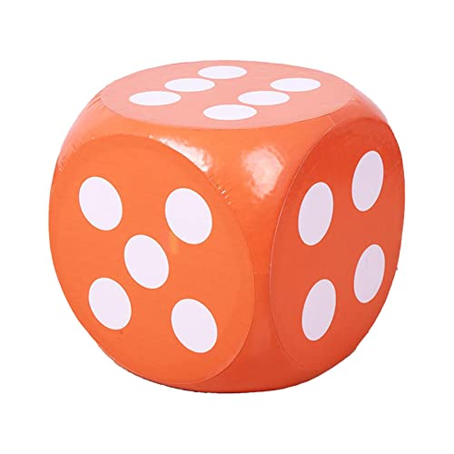Baoblaze Spielwürfel Groß Schaumstoff, Großer Schaumstoffwürfel Weich, Bunt Eva Stoffwürfel D6, Soft Dot Dice, 30cm Teaching Aids Board Games für Teambuilding Klassenzimmer Party Favors, Orange Baoblaze Spielwürfel Groß Schaumstoff, Großer Schaumstoffwürfel Weich, Bunt Eva Stoffwürfel D6, Soft Dot Dice, 30cm Teaching Aids Board Games für Teambuilding Klassenzimmer Party Favors, Orange von Baoblaze