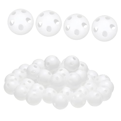 Baoblaze 30x Spielzeug Rasselkugeln Einsätze Rassel -Box Ersatz Puppenpuppen -Geräusch -Mach Glockenkugeln für DIY Plüschspielzeug, 2.4 cm von Baoblaze