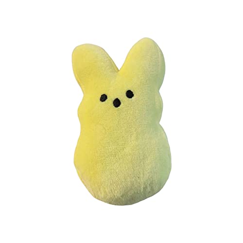 Baoblaze 5,91 Zoll Osterhase Plüsch Osterhase Stofftier für Kinder Mädchen Raumdekoration, GELB von Baoblaze