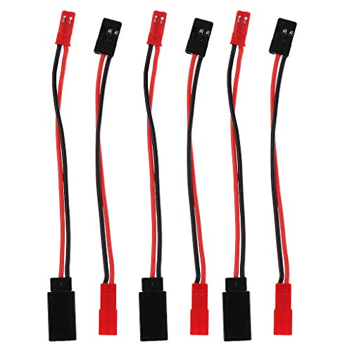 Baoblaze Adapterkabel Jst Stecker auf JR Buchse Servo Adapter Stecker für RC von Baoblaze