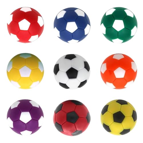 Baoblaze 9 Stück Tischfußballbälle 36 mm 1,42 Zoll für Kinder Erwachsene Offizielle Tischfußballbälle Tischfußballbälle für Spielspielzeug-Partyspiele von Baoblaze
