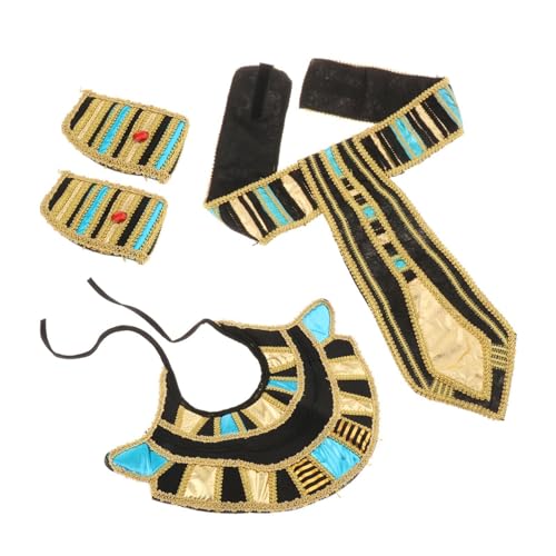 Baoblaze Ägyptisches Kostüm Pharao Kopfschmuck Karneval Geburtstag Event Bühnenauftritt Pharao Maske Foto Requisiten Filmthema Pharao Hut, Satz A Baoblaze Ägyptisches Kostüm Pharao Kopfschmuck Karneval Geburtstag Event Bühnenauftritt Pharao Maske Foto Requisiten Filmthema Pharao Hut, Satz A von Baoblaze