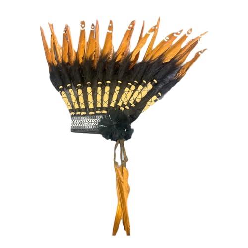 Baoblaze Amerikanischer Häuptling Indianerhut Native Hut Kopfbedeckung Zubehör für Bühnenshow Karneval Baoblaze Amerikanischer Häuptling Indianerhut Native Hut Kopfbedeckung Zubehör für Bühnenshow Karneval von Baoblaze