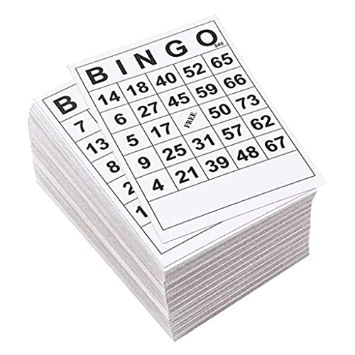 Baoblaze Bingo Spielkarten 60 Blatt 60 Gesichter 60 Karten Kein Duplikat 6 X 7 von Baoblaze
