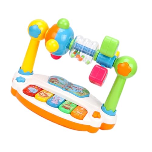 Baoblaze Baby-Musikspielzeug Montessori mit Ton und Licht, Lernspielzeug, leuchtendes Musikinstrument-Spielzeug für Kinder ab 3 Jahren, Geschenke, Chinesisch von Baoblaze