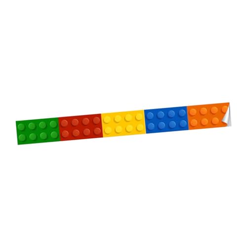 Baoblaze Bausteine ​​Wandaufkleber Kunstdekoration Einfach Mehrzweck-, DIY-, Leitbrett -Wandtastkal für Spielzimmer Kinderzimmer installieren von Baoblaze