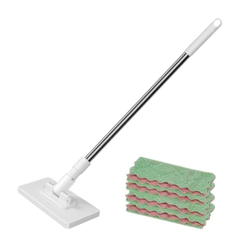 Baoblaze Bodenwischer, Flachwischer, Haushaltsreiniger, Werkzeuge, Nass- und Staubwischen, 360° drehbar, für den Heimgebrauch, Hartholzfliesenboden, Baoblaze Bodenwischer, Flachwischer, Haushaltsreiniger, Werkzeuge, Nass- und Staubwischen, 360° drehbar, für den Heimgebrauch, Hartholzfliesenboden, von Baoblaze