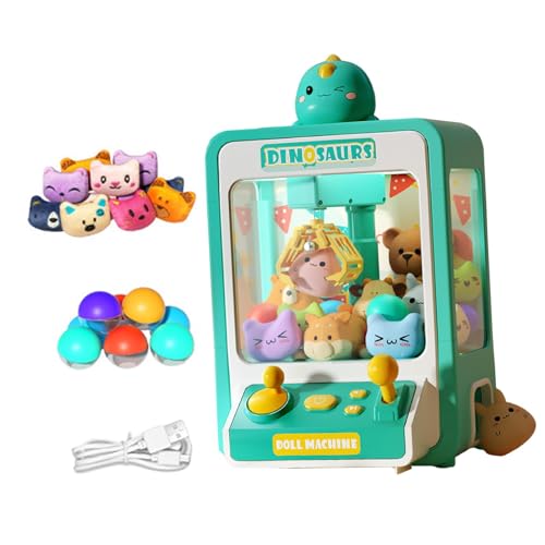 Baoblaze Claw Machine Arcade-Spiel, Arcade Candy Capsule Claw Game Preise Spielzeug, Mini-Verkaufsautomat, elektronisches kleines Spielzeug für Erwachsene, Blau von Baoblaze