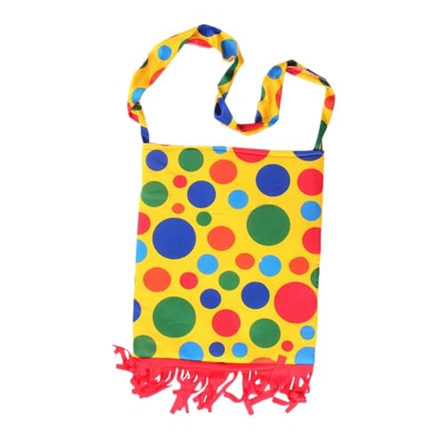 Baoblaze Clownsack Dot süße Requisiten Umhängetasche für Partybevorzugungen Cosplay -Bühnenaufführung von Baoblaze