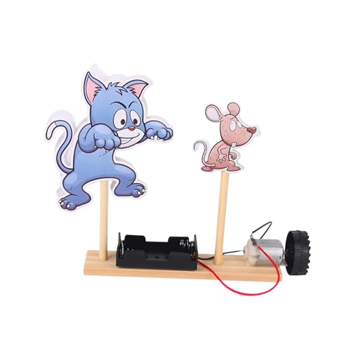 Baoblaze DIY-Kits für wissenschaftliche Experimente, Katze und Maus, Handarbeit, DIY-Montage, Lehrmittel, Lernspielzeug für Schulprojekte im Alter von 3–12 von Baoblaze