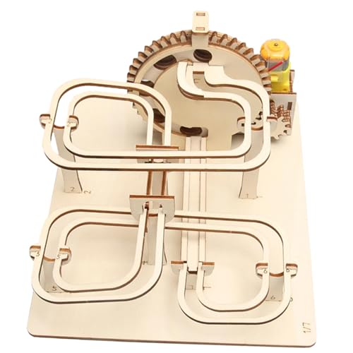 Baoblaze DIY Murmelbahn 3D Holzpuzzle Hobbys Spielzeug Mechanische Puzzles Holzhandwerk für Geschenk Raumdekoration Erwachsene und Kinder Geburtstagsgeschenk von Baoblaze