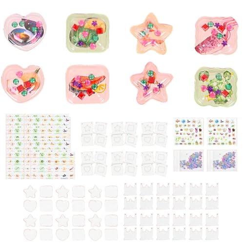 Baoblaze DIY-Sticker-Maker, kreatives Handtaschen-Spielzeug, frühes Lernen, pädagogisches Partyspielzeug, Kinder-3D-Sticker-Maschine für Kleinkinder, Nur Aufkleber von Baoblaze