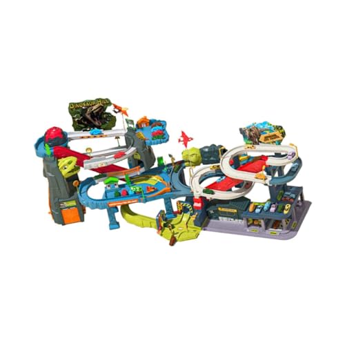 Baoblaze Dinosaurier-Rennbahn-Spielzeug, Spielfahrzeug-Spielzeug-Set, Lernspielzeug, Montessori-Spielzeug, lustige Flexible Dinos-Bahnschienen für Kinder, Vulkan Baoblaze Dinosaurier-Rennbahn-Spielzeug, Spielfahrzeug-Spielzeug-Set, Lernspielzeug, Montessori-Spielzeug, lustige Flexible Dinos-Bahnschienen für Kinder, Vulkan von Baoblaze