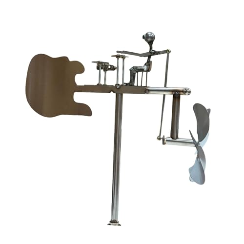 Baoblaze Drummer Windmühle Gartendekoration Windskulptur Moderne Kunst Figur Hofdekor Pfahl für Hinterhof Terrasse Innen Büro Baoblaze Drummer Windmühle Gartendekoration Windskulptur Moderne Kunst Figur Hofdekor Pfahl für Hinterhof Terrasse Innen Büro von Baoblaze