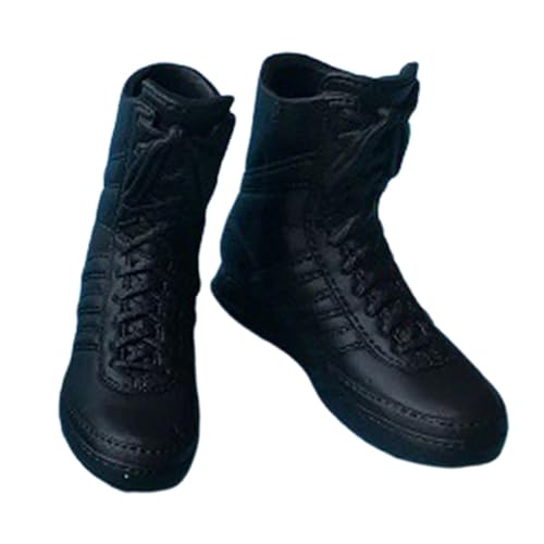 Baoblaze Figurenschuhe im Maßstab 1:6, 12-Zoll-Puppenschuhe für Männer, Kostümzubehör, Miniatur-Sodier-Stiefel, Puppenschuhe für 12-Zoll-Puppen, Schwarz Baoblaze Figurenschuhe im Maßstab 1:6, 12-Zoll-Puppenschuhe für Männer, Kostümzubehör, Miniatur-Sodier-Stiefel, Puppenschuhe für 12-Zoll-Puppen, Schwarz von Baoblaze