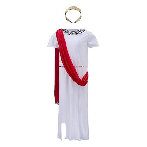 Baoblaze Griechisches Toga-Kostüm für Kinder, bequemes römisches Prinzessinnen-Outfit für Rollenspiele, 130 cm Baoblaze Griechisches Toga-Kostüm für Kinder, bequemes römisches Prinzessinnen-Outfit für Rollenspiele, 130 cm von Baoblaze