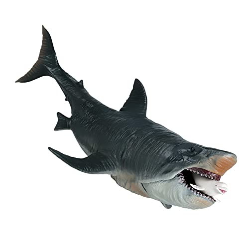 Baoblaze Hai Actionfiguren Megalodon Model Creature Miniatur Spielset für Kinder von Baoblaze