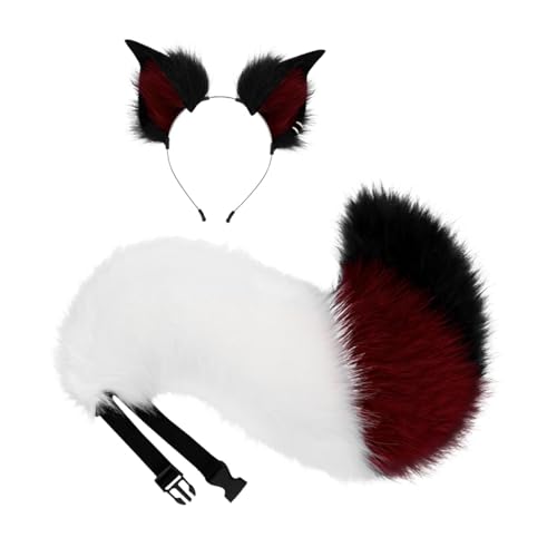 Baoblaze Handgemachtes Fuchsohren-Stirnband, realistischer, Cosplay-Kopfschmuck für Partys, lustige Geschenke Baoblaze Handgemachtes Fuchsohren-Stirnband, realistischer, Cosplay-Kopfschmuck für Partys, lustige Geschenke von Baoblaze