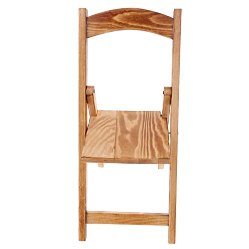 Baoblaze Holz Klappstuhl Puppenstuhl Puppenmöbel für 1/3 Puppen Esszimmer Dekoration von Baoblaze