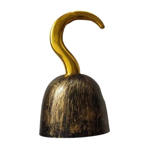 Baoblaze Hook Kostüm, Cosplay, Halloween, Foto-Requisiten, lebensechtes Piraten-Haken-Spielzeug für Themenveranstaltungen, Kostümfest, Feier, Gold Baoblaze Hook Kostüm, Cosplay, Halloween, Foto-Requisiten, lebensechtes Piraten-Haken-Spielzeug für Themenveranstaltungen, Kostümfest, Feier, Gold von Baoblaze
