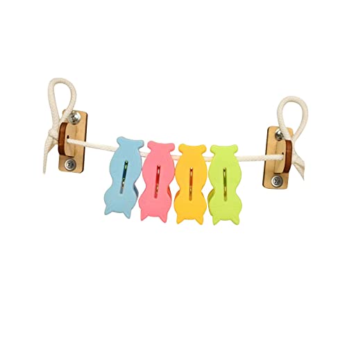 Baoblaze Kids Busy Board DIY Zubehör Material Intelligence Development Activity Board für Geschenke, Kleiderklammern Baoblaze Kids Busy Board DIY Zubehör Material Intelligence Development Activity Board für Geschenke, Kleiderklammern von Baoblaze