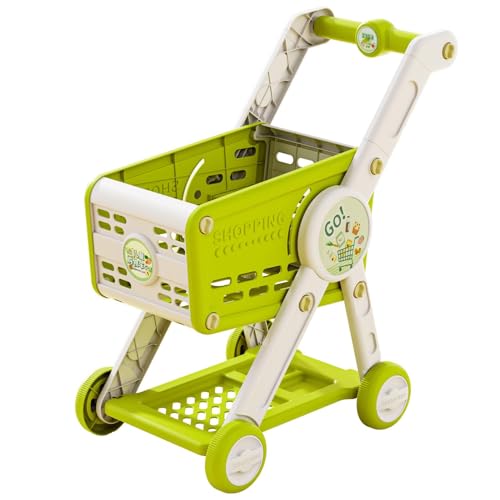 Baoblaze Kinder-Einkaufswagen, Trolley, Simulation, lustiger Einkaufswagen, Supermarkt-Wagen, Spielzeug, Rollenspiel für Babys, Kinder, Partygeschenke, Grün Baoblaze Kinder-Einkaufswagen, Trolley, Simulation, lustiger Einkaufswagen, Supermarkt-Wagen, Spielzeug, Rollenspiel für Babys, Kinder, Partygeschenke, Grün von Baoblaze