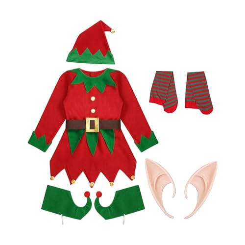 Baoblaze Kostüm-Outfit, Schuhüberzieher mit Socken, Kleidung, Cosplay für Maskerade, Karneval, Karneval, Geburtstag, Feiertag, S für 110 bis 120 cm von Baoblaze