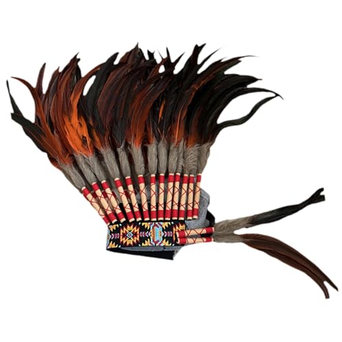 Baoblaze Künstlicher Federkopfschmuck im indischen Stil, Kopfbedeckung für Karneval, Cosplay Baoblaze Künstlicher Federkopfschmuck im indischen Stil, Kopfbedeckung für Karneval, Cosplay von Baoblaze