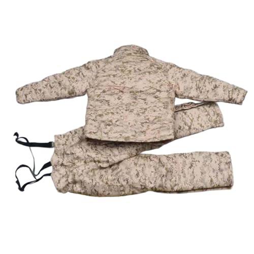 Baoblaze Maßstab 1/6 Männer Anzug Uniform Jacke und Hose Retro handgemachte lässige Puppe Dekor Kostüm für 12" männliche Soldaten Figuren Puppe Modell von Baoblaze