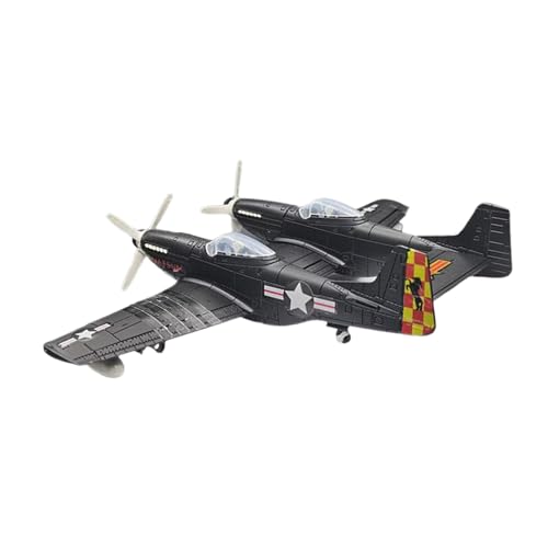 Baoblaze Maßstab 1:48 USA Fighter Bausätze 3D Puzzles Desktop Dekoration Ornament Jungen Spielzeug Sammlung Flugzeug DIY Flugzeug Handarbeit, Schwarz von Baoblaze