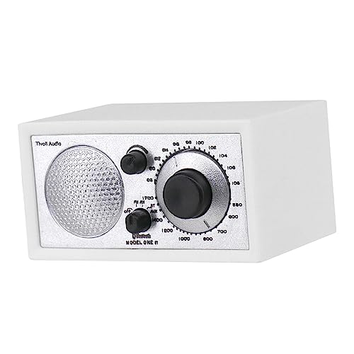 Baoblaze Miniatur-Audio-Player, Puppenhaus-Radio-Spielzeug, Mini-Radio-Modell im Maßstab 1:6, für Arbeitszimmer, Wohnzimmer, Schlafzimmer-Dekor, Weiß Baoblaze Miniatur-Audio-Player, Puppenhaus-Radio-Spielzeug, Mini-Radio-Modell im Maßstab 1:6, für Arbeitszimmer, Wohnzimmer, Schlafzimmer-Dekor, Weiß von Baoblaze