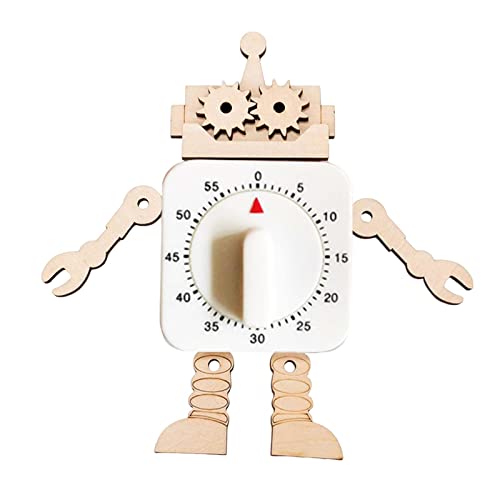 Baoblaze Montessori Busy Board DIY Zubehör Material Lernen für Und Mädchen, Roboter-Timer von Baoblaze