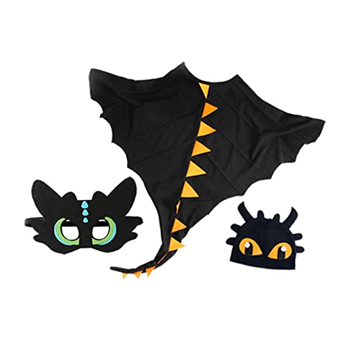 Baoblaze Ohnezahn Drachen Kostüm Drachenflügel Kostüm für und Jungen Halloween Favors Baoblaze Ohnezahn Drachen Kostüm Drachenflügel Kostüm für und Jungen Halloween Favors von Baoblaze
