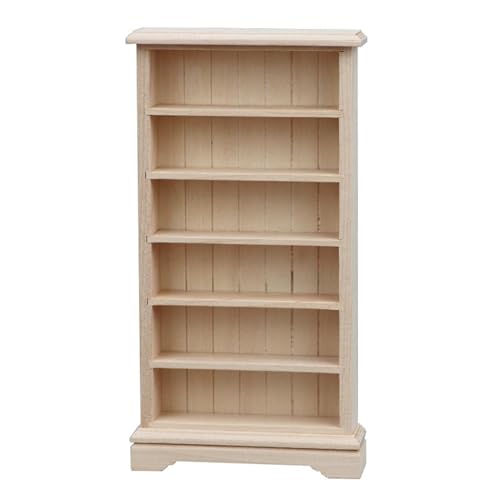 Baoblaze Puppenhaus Möbel Holzschrank 1:12, Miniatur Schrank Holz, Puppenhaus-Bücherregal, Mini-Möbel-Bücherregal, Dollhouse Cabinet, Miniature Cupboard Bookshelf für Puppenhaus Dekoration Baoblaze Puppenhaus Möbel Holzschrank 1:12, Miniatur Schrank Holz, Puppenhaus-Bücherregal, Mini-Möbel-Bücherregal, Dollhouse Cabinet, Miniature Cupboard Bookshelf für Puppenhaus Dekoration von Baoblaze
